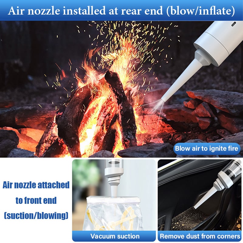 🔥Black Friday 49% OFF - All-Purpose Wireless Vacuum Cleaner Kit with Organize Bag