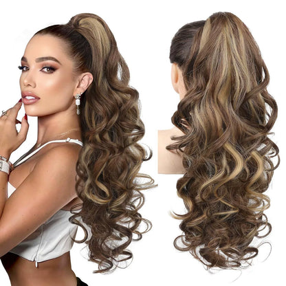 💜Last day special, 50% off💜Clip-on Wavy Ponytail Extension🔥