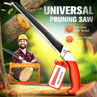 🍃👍Lightweight and sharp universal pruning saw with sheath