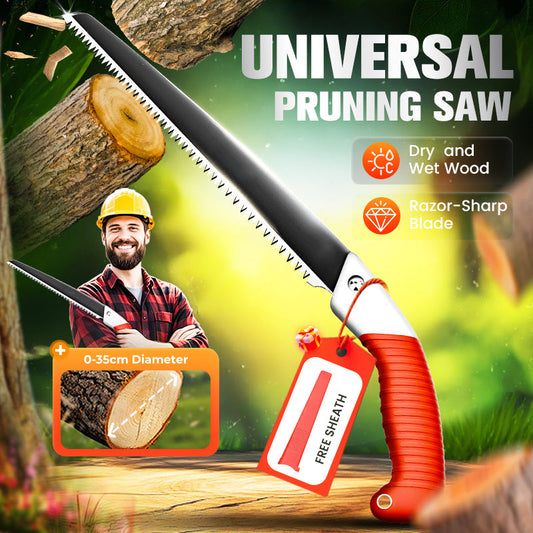 🍃👍Lightweight and sharp universal pruning saw with sheath