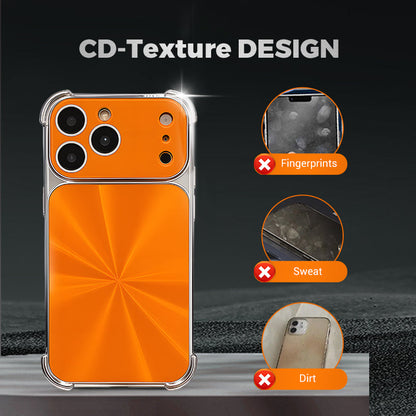 Quad-corner Drop-proof CD-texture Case for iPhone