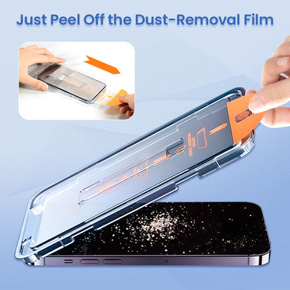 Shock-Resistant Dust-Proof Anti-Fingerprint Screen Protector Set