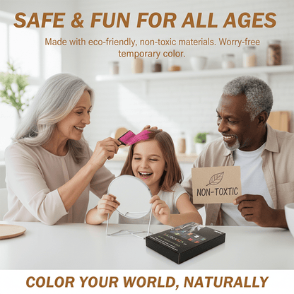 🎅✨Festive Fun Hair Chalk Combs