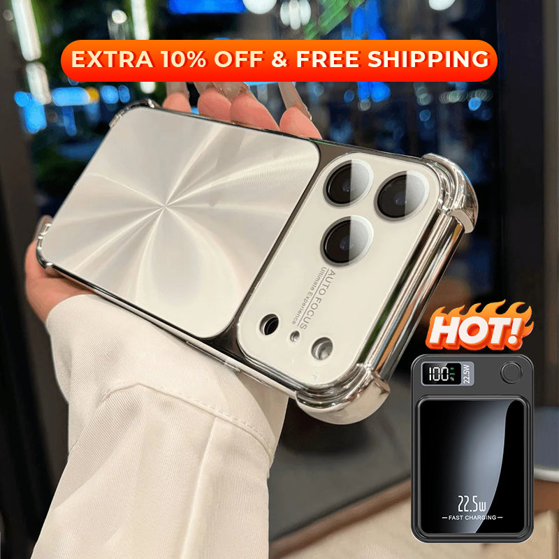 Quad-corner Drop-proof CD-texture Case for iPhone