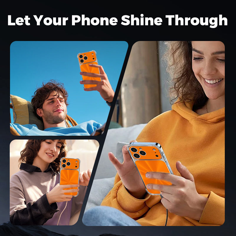 Quad-corner Drop-proof CD-texture Case for iPhone