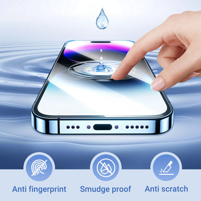 Shock-Resistant Dust-Proof Anti-Fingerprint Screen Protector Set