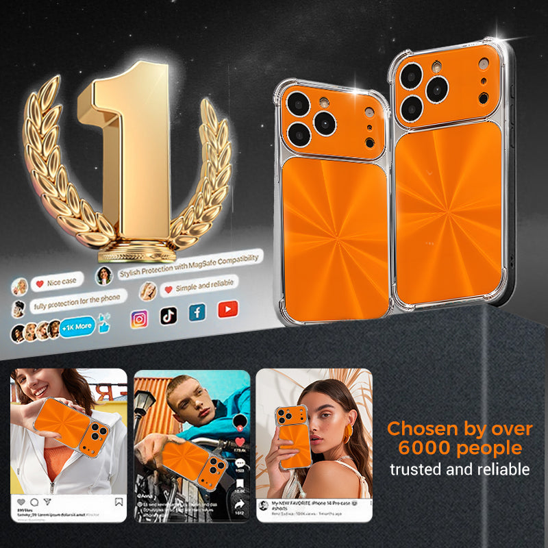 Quad-corner Drop-proof CD-texture Case for iPhone