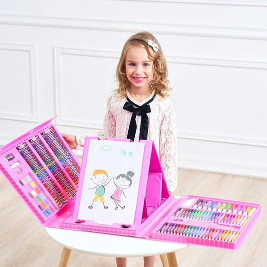 💗Deluxe 6-In-1 Art Creativity Set🎁The Best Present For Kids💗Every child is an artist!