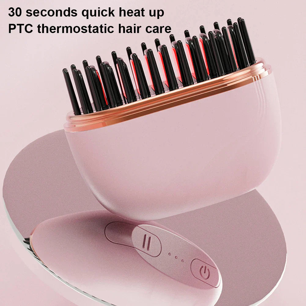 🏆Christmas Pre-sale-50% OFF🎅Mini Cordless Hair Straightener Comb