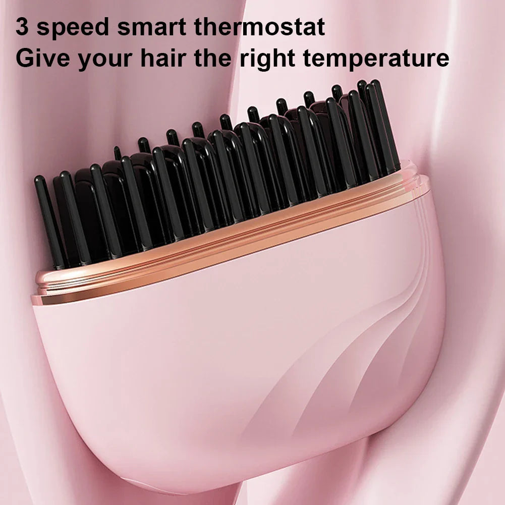 🏆Christmas Pre-sale-50% OFF🎅Mini Cordless Hair Straightener Comb