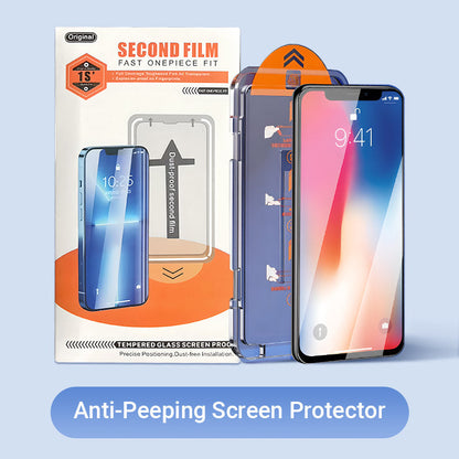 Shock-Resistant Dust-Proof Anti-Fingerprint Screen Protector Set