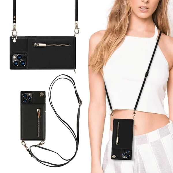 CROSSBODY WALLET IPHONE CASE - CREDIT CARD HOLDER