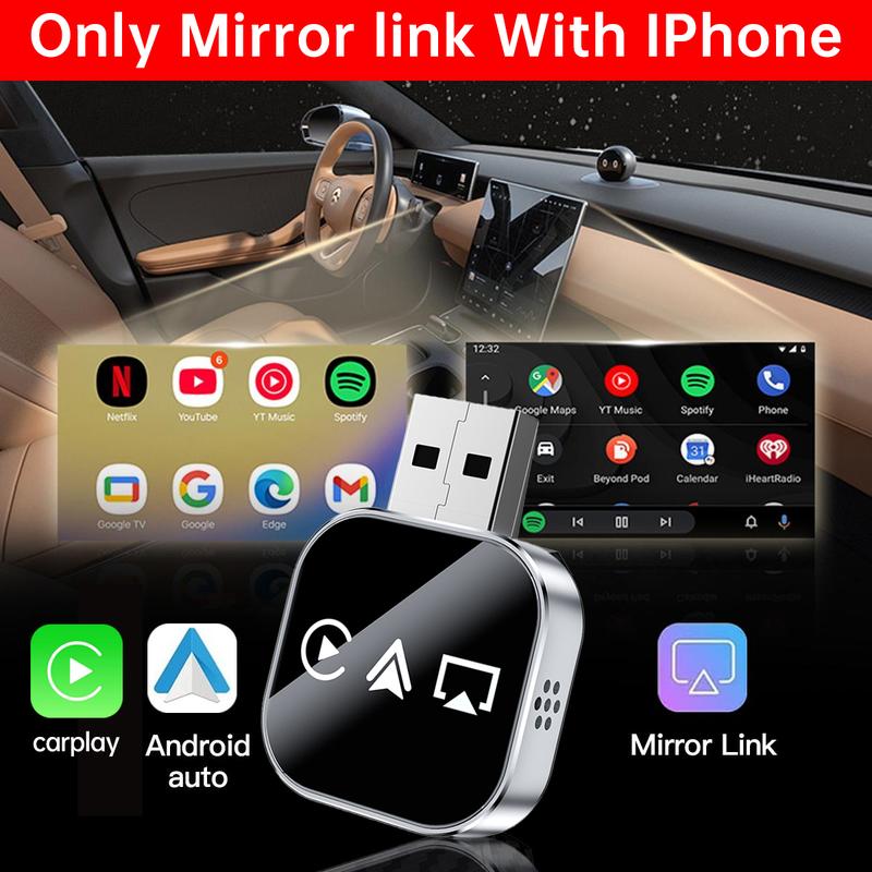 🔥2026 Upgrade 3-in-1 Wireless CarPlay Adapter🚚Free Shipping