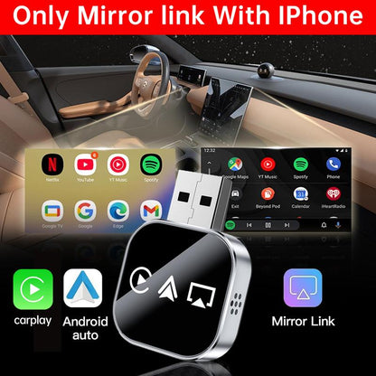 🔥2026 Upgrade 3-in-1 Wireless CarPlay Adapter🚚Free Shipping