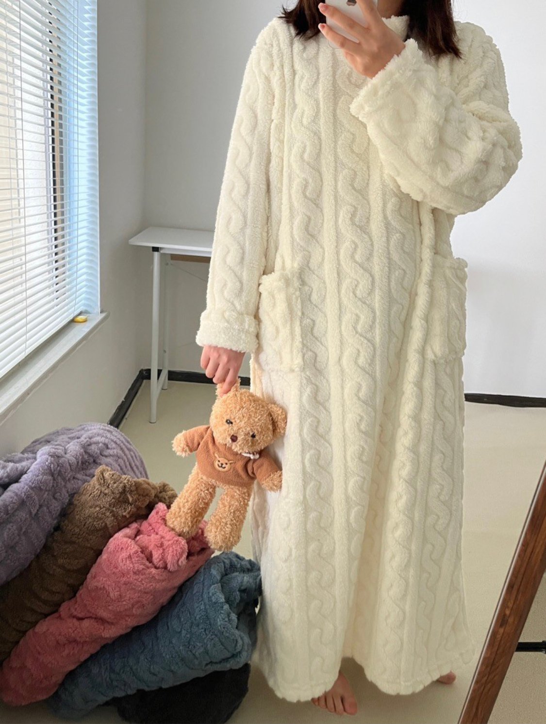 🔥Winter coral fleece home clothes