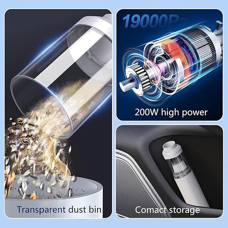 🔥Black Friday 49% OFF - All-Purpose Wireless Vacuum Cleaner Kit with Organize Bag