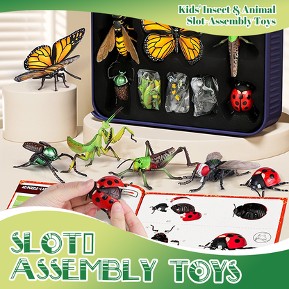 🐞Kids' Insect & Animal Slot-Assembly Toys