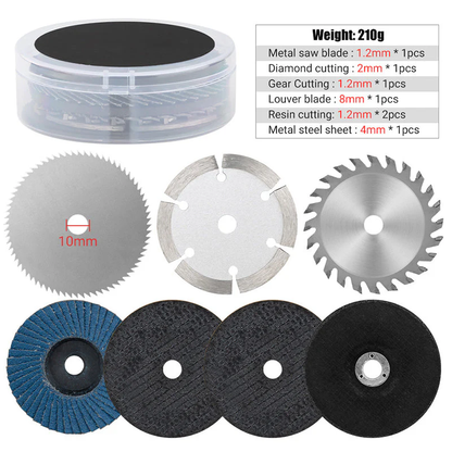 ⏳Time-limited Special Discount🧰12V Mini Angle Grinder with Cutting Disc