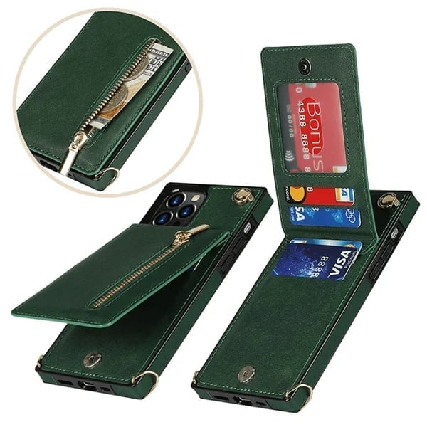 CROSSBODY WALLET IPHONE CASE - CREDIT CARD HOLDER