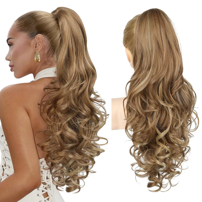 💜Last day special, 50% off💜Clip-on Wavy Ponytail Extension🔥