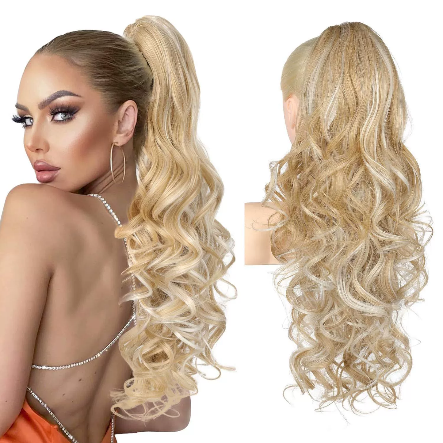 💜Last day special, 50% off💜Clip-on Wavy Ponytail Extension🔥