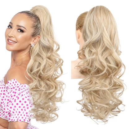 💜Last day special, 50% off💜Clip-on Wavy Ponytail Extension🔥