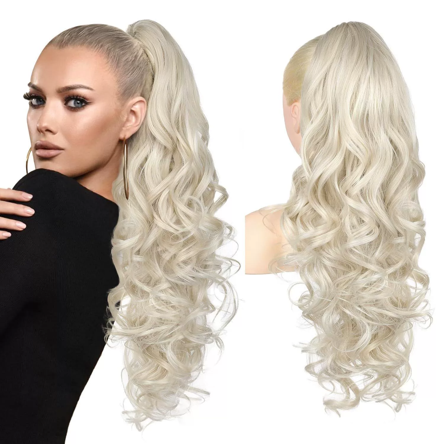 💜Last day special, 50% off💜Clip-on Wavy Ponytail Extension🔥
