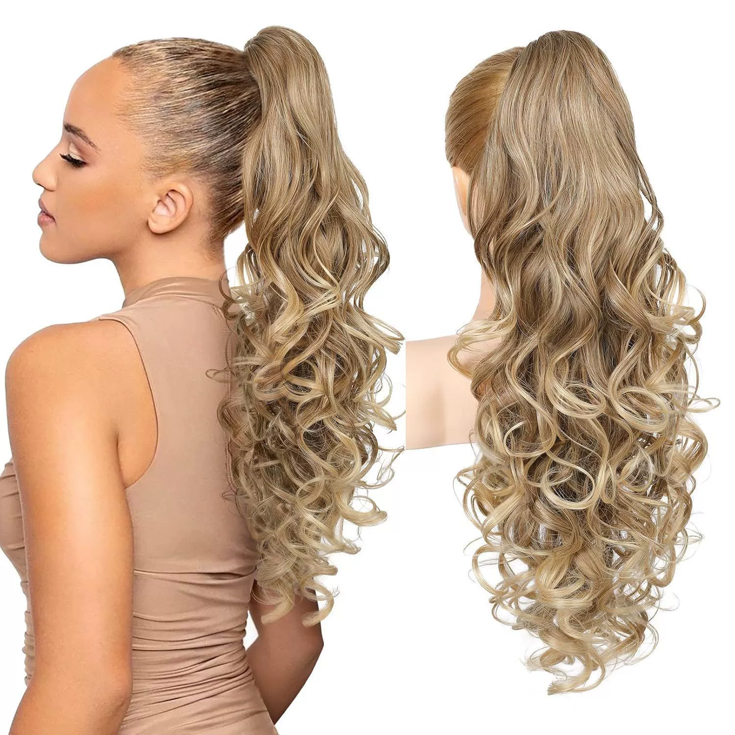 💜Last day special, 50% off💜Clip-on Wavy Ponytail Extension🔥