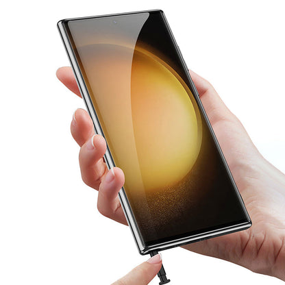 🔥NEW HOT SALE🔥 Samsung S24 high-end electroplated leather mobile phone case protective case【Buy 2 free shipping】