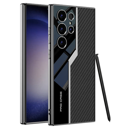 🔥NEW HOT SALE🔥 Samsung S24 high-end electroplated leather mobile phone case protective case【Buy 2 free shipping】