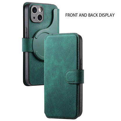【For iPhone】Leather Wallet Phone Case - 3 in 1 Detachable Magnetic Phone Case✨Provides 360° protection✨