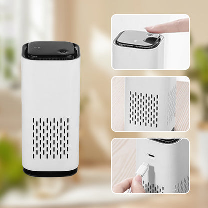 ✨New Arrival——LIMIT TIME 50% OFF✨Compact Rechargeable Low Noise Air Purifier