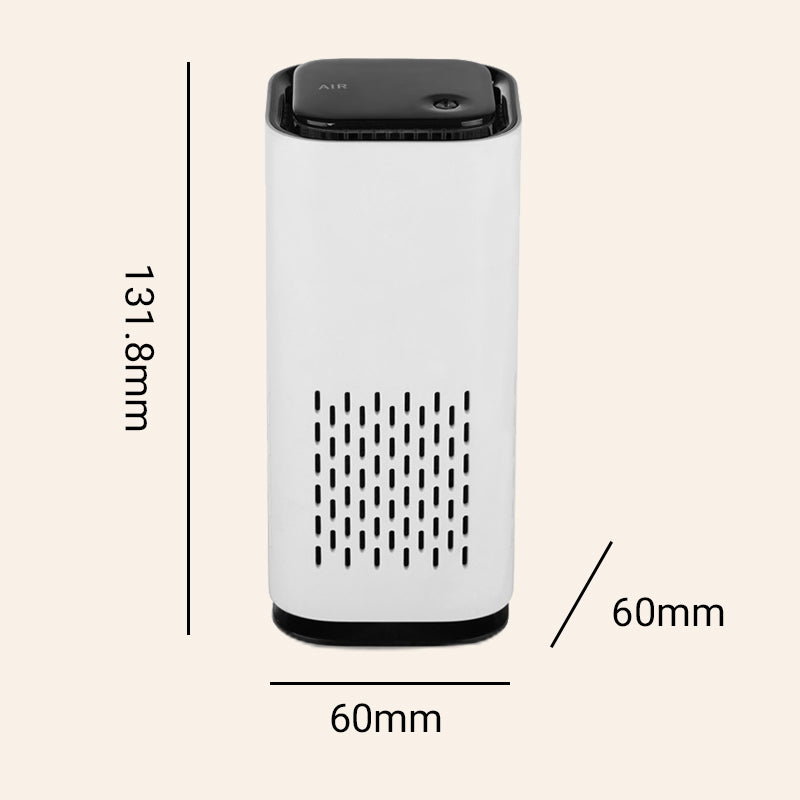 ✨New Arrival——LIMIT TIME 50% OFF✨Compact Rechargeable Low Noise Air Purifier