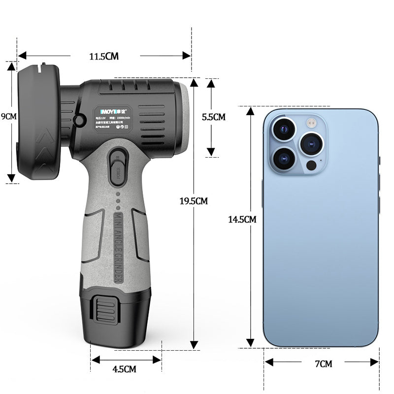 ⏳Time-limited Special Discount🧰12V Mini Angle Grinder with Cutting Disc