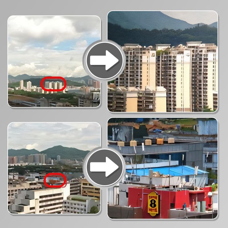 12/8X Phone Telephoto Lens with Tripod