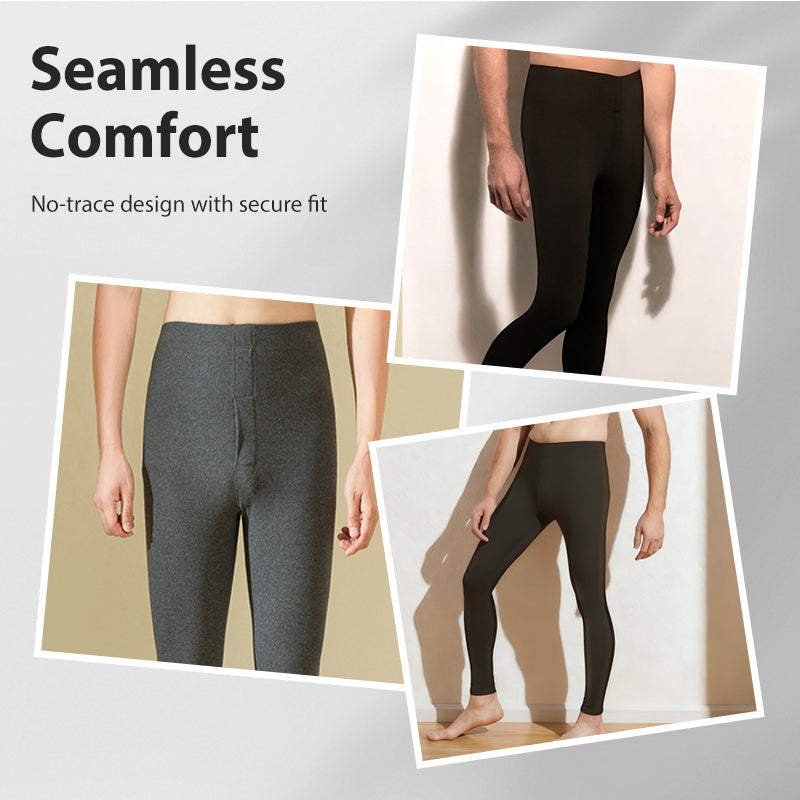 Men's Seamless Thermal Underwear Pants