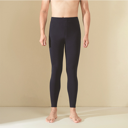 Men's Seamless Thermal Underwear Pants