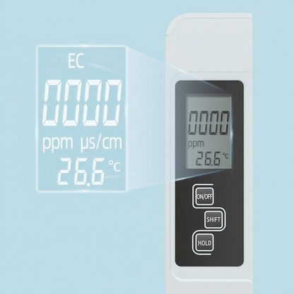 💧 BUY 2 GET 3! ✨ 3-in-1 TDS Water Quality Tester - Measures pH, Chlorine, and Hardness with LCD Display for Pools and Aquariums 🌊