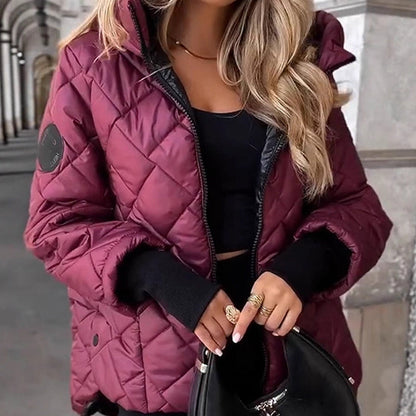 🖤 Limited time offer 🔥 57% OFF🔥Warm and casual cotton hooded jacket for women